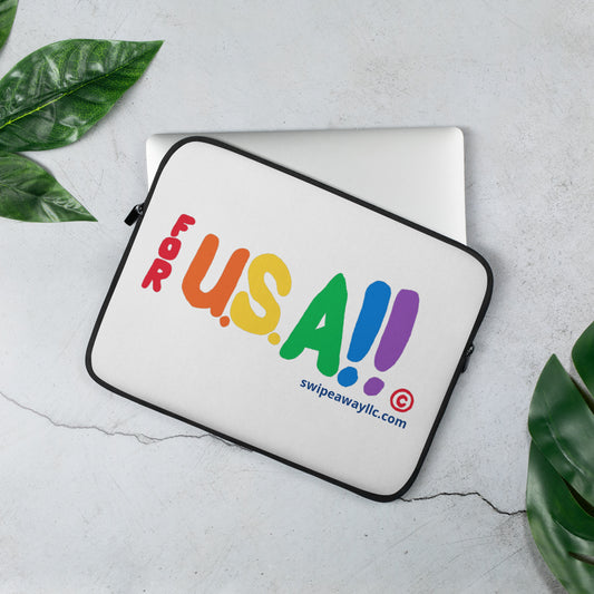 For US ALL Rainbow Laptop Sleeve